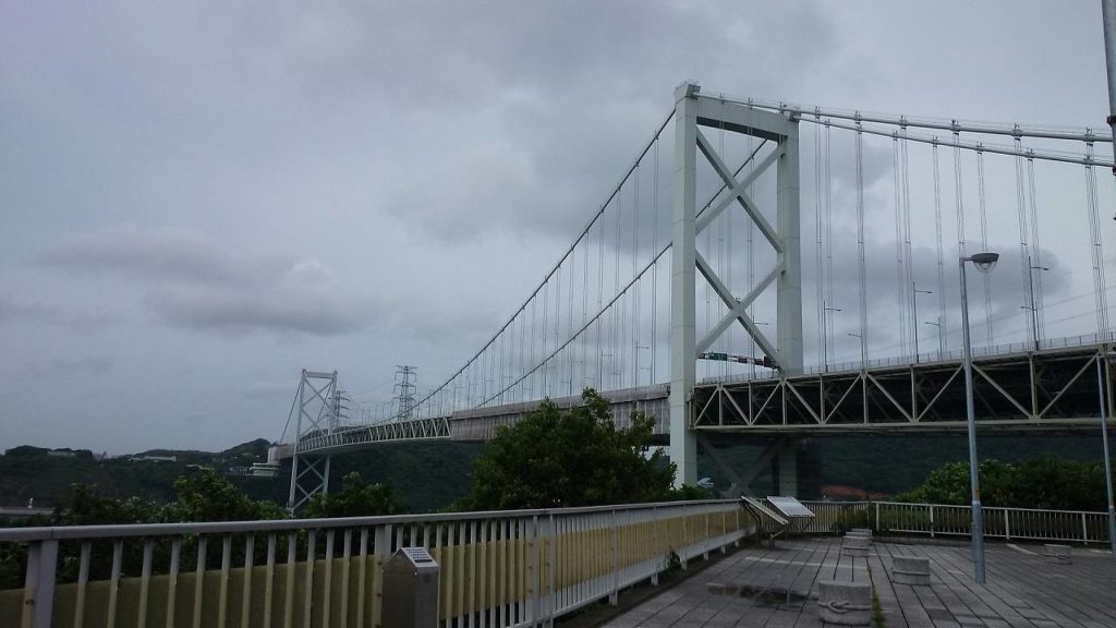 福岡からの関門橋